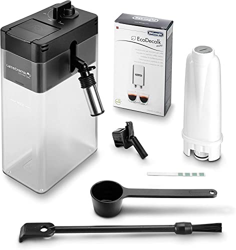 De'Longhi PrimaDonna Soul Perfetto ECAM 612.55.SB Kaffeevollautomat mit LatteCrema Milchsystem und Bean Adapt Technologie, 18 Rezepte, mit Farbdisplay- App-Steuerung, Silber/Schwarz