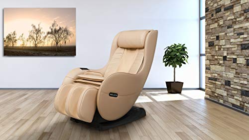 Massagesessel WELCON EASYRELAXX BEIGE - 3D Massagestuhl mit Neigungsverstellung elektrisch, Automatikprogramme Knetmassage Klopfmassage Rollenmassage Airbagmassage Sessel Massagestuhl