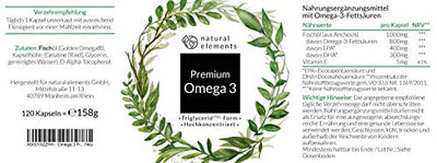 Premium Omega 3 Fischöl Kapseln - 3-fache Stärke: GoldenOmega® in Triglycerid-Form - Laborgeprüft, aufwendig aufgereinigt und aus nachhaltigem Fischfang