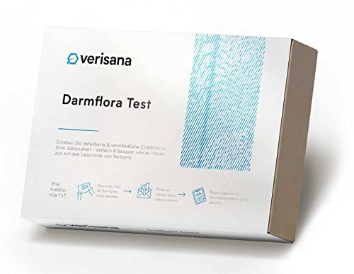 Darmflora Test – Verisana – Stuhltest für zu Hause – Aerobe & anaerobe Darmbakterien, Candida albicans, Candida spec, Geotrichum candidum & Schimmelpilze – Verisana