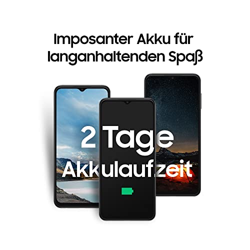 Samsung Galaxy A13 SM-A137F, Android Smartphone, 6,6 Zoll Infinity-V TFT Display, 5.000 mAh Akku, 4 GB RAM/ 64 GB Speicher, Dual-SIM, Black, inkl. 30 Monate Garantie [Exclusiv bei Amazon]