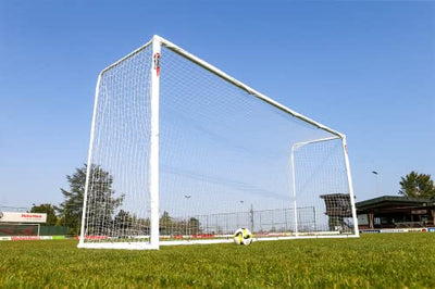 POWERSHOT® Fußballtor 5 x 2 m - 100% WETTERFEST - mit Klicksystem - uPVC (5 x 2 m mit Tasche)