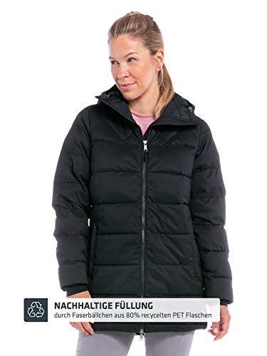 Schöffel Damen Insulated Parka Boston L, wasserabweisender, winddichter Parka, funktioneller und stylischer Wintermantel