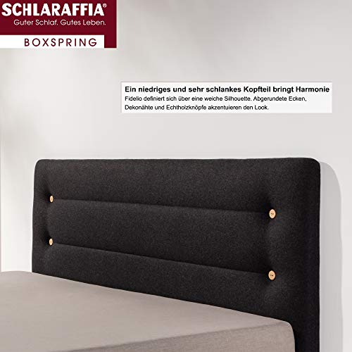 Schlaraffia Fidelio Boxspringbett 180x200 cm inkl. GELTEX® Quantum Matratzen H2 & H3