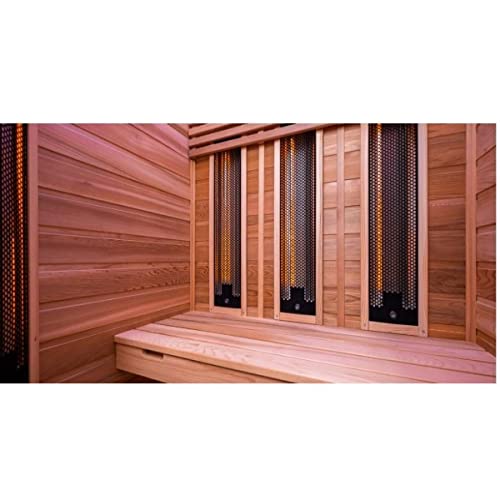 Infrarotkabine Infrarot Sauna Infrawave RR-130 für 2 Personen / 130 x 101 x 202cm