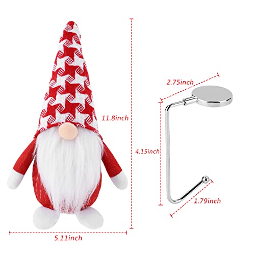 Weihnachtsstrumpf Halter - Gnome Weihnachtsstrumpf Halter Kamin Haken, Kamin Haken Weihnachtsstrumpf Haken, Weihnachtsdeko Kamin Dekoration Weihnachten, Gnome Halter Weihnachtsstrumpf Haken 4er-Set