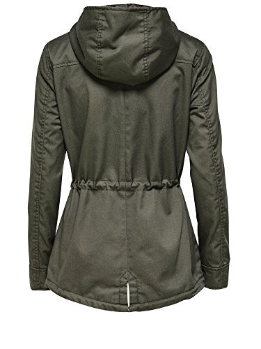 ONLY Damen Übergangsjacke Kurzmantel New Lorca Spring Parka 15168792 Black XS