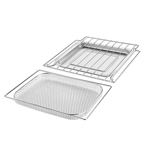 Russell Hobbs Backofen Airfry [5-in-1: Heißluftfritteuse, Minibackofen, Grill, Toaster, Warmhaltefunktion] Express (22,8l, Pizza Ø 30cm, inkl. Frittierkorb, Backblech, Grillrost) Umluft- Ofen 26095-56