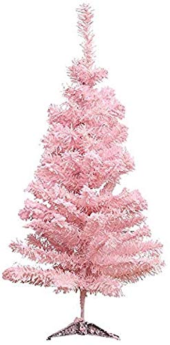 Weihnachtsbaum Künstlich Weihnachtsbaum Rosa künstlicher Weihnachtsbaum |Pre Lit Faltbare Weihnachtsbaum for Innen- / Außen Weihnachtsdeko Weihnachtsdeko künstlicher Weihnachtsbaum (Color : 12ft)