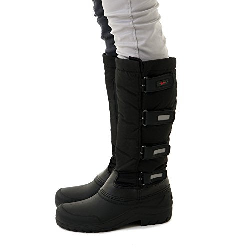 Covalliero 327533 Thermoreitstiefel, Gr. 38, herausnehmbarer Schaft, schwarz