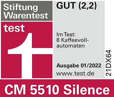 Miele CM 5510 Silence Kaffeevollautomat – Mit OneTouch for Two, AromaticSystem, Kannenfunktion, 2 Genießerprofilen, Reinigungsprogrammen u. v. m. – Roségold PearlFinish