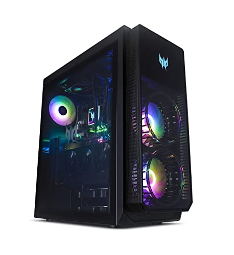 Predator Orion 7000 (PO7-640) Gaming PC Windows 11 Home - Intel Core i9-12900K (Bis zu 5,2 GHz Turbo-Boost), 64 GB DDR5 RAM, 1 TB GB M.2(SSD) + 1 TB GB M.2(SSD), NVIDIA GeForce RTX 3090 (24 GB GDDR6X)