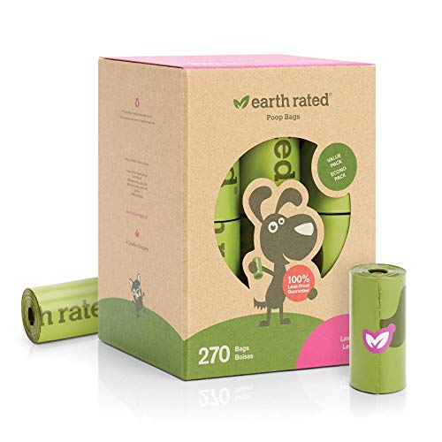 Earth Rated Hundekotbeutel, 270 Stück, mit Lavendelduft