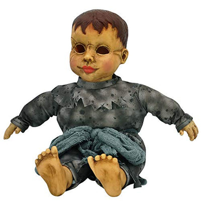 JOYIN Halloween Gruselige Puppe Sound Activated Haunted Doll für Halloween Dekoration Requisiten