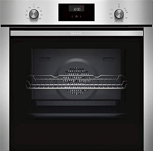 Neff B1CCE2AN0 Einbau-Backofen N50 / 60 cm / 71 l / Edelstahl / CircoTherm / EasyClean [Energieklasse A]