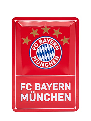 FC Bayern München Metallschild 2-er Set