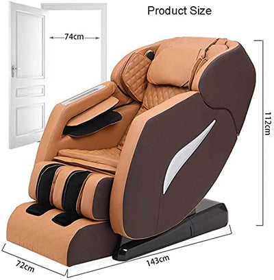 Massagestuhl, Ganzkörpermassage, Linderung Massagestuhl Home Massage Stuhl Zero Gravity Experience Shiatsu Recliner Bluetooth Music Zurück Heizung Ganzkörper Airbag Single Sofa Professionelle Masse Be