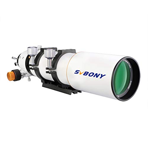 Svbony SV503 Teleskop für Astronomie, ED 80 mm F7 Doublet Professionelles Refraktor Teleskop, Chromatisches OTA Teleskop für Astrofotografie und Visuelle Astronomie (80 mm)