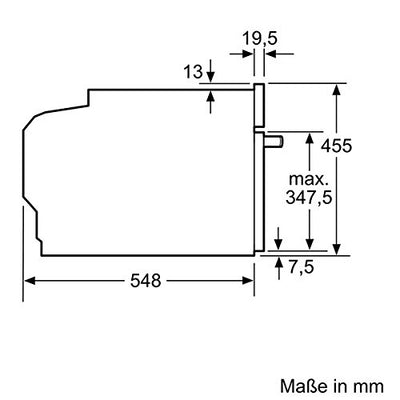 Siemens CM633GBS1 iQ700 Backofen Elektro / 45 L / Edelstahl / Integrierte Mikrowelle / LED-Innenbeleuchtung