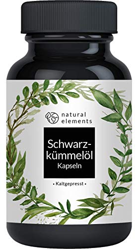 Schwarzkümmelöl - 400 Kapseln - 1000mg pro Tagesdosis - Ägyptisch, naturbelassen und kaltgepresst