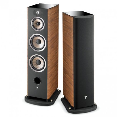 'Focal Aria 948 Walnuss Lautsprecher – Lautsprecher (Lautsprecher, 3-voies, Boden, geschlossen, 2,54 cm (1 Zoll), 16,5 cm (6,5))