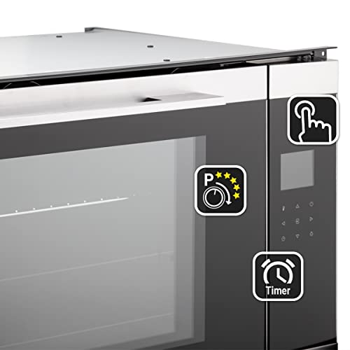 KKT KOLBE/Einbau-Backofen 90cm / 96L / 3,4kW / Drehspieß/Pizzafunktion/Grill/Umluft/Heißluft/Teleskopauszüge / EB9105ED