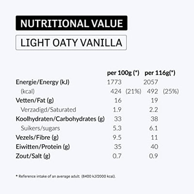 Jake Mahlzeitenersatz-Shake LIght, Vanille, Vegan Trinkmalhzeit Pulver- Unterwegs - 26 Vitamine und Mineralstoffe- 40 Mahlzeiten X116G