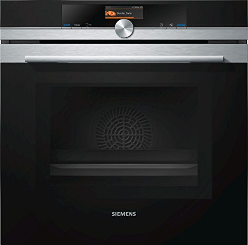 Siemens HM676G0S6 iQ700 Einbau-Elektro-Backofen mit Mikrowelle / Edelstahl / Smart Home kompatibel via Home Connect / activeClean Selbstreinigungs-Automatik / varioSpeed / cookControl Plus