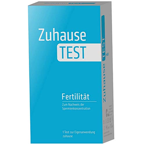 ZuhauseTEST Fertilität | Fruchtbarkeits-Schnelltest für Männer | Zeugungsfähigkeit Schnelltest für den Mann | Spermien Schnelltest