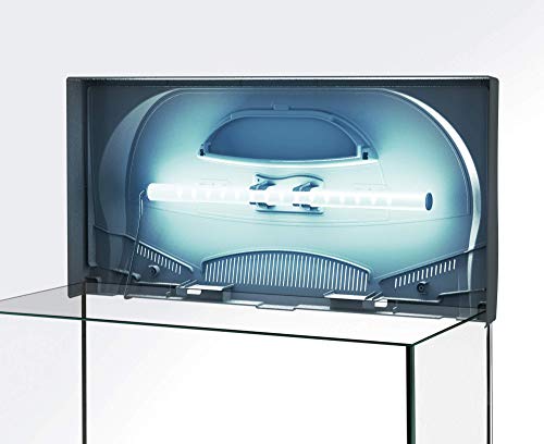 Tetra Starter Line 54 L Aquarium Komplett-Set mit LED-Beleuchtung - stabiles Einsteigerbecken mit Technik, Futter und Pflegemitteln, Farbe: Schwarz