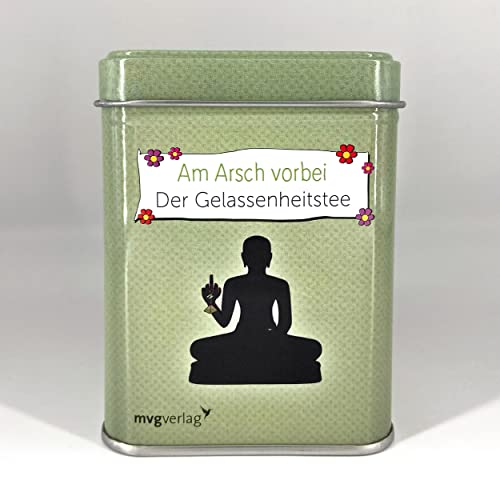 Am Arsch vorbei – Der Gelassenheitstee: 100g Kräutertee Wellness in der Dose. Das perfekte Geschenk für Geburtstag, Weihnachten oder zwischendurch. Der Tee zum SPIEGEL-Bestseller