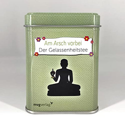 Am Arsch vorbei – Der Gelassenheitstee: 100g Kräutertee Wellness in der Dose. Das perfekte Geschenk für Geburtstag, Weihnachten oder zwischendurch. Der Tee zum SPIEGEL-Bestseller