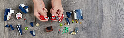 LEGO 31088 Creator Bewohner der Tiefsee, Spielzeug mit Meerestieren Figuren: Hai, Krabbe, Tintenfisch und Seeteufel, Set für Kinder ab 7 Jahre