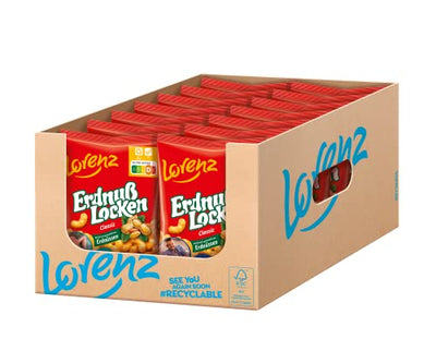 Lorenz Snack World Erdnußlocken Classic, 14er Pack (14 x 120 g)