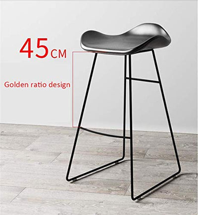 WEHOLY Barhocker Hochhocker Barstuhl im nordischen Stil | Home Küche Esszimmerstühle | Creative Pub High Stool, 2/3/4 Set, 300 kg Cargo Dining Chair (Farbe: 4er-Set)