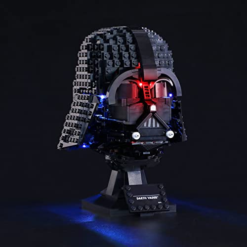 LIGHTAILING Licht-Set Für Lego 75304 Star Wars Darth Vader Helmet Bausteinen Modell：Fernbedienungsversion - Modell Set Nicht Enthalten