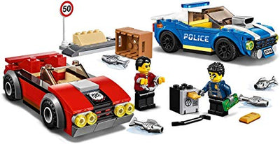 Legoo Lego City Set: 60242 - Festnahme auf der Autobahn + 30366 Polizei Auto, ab 5 Jahre