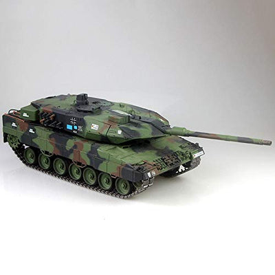 OUUED Hardcover Version 1.16 Große deutsche Leopard Tank Fernbedienung 2.4G Militär Kampf PS-starken Crawlers Chariot Batterie Off-Road-Simulation Jungen Teen Ostern Weihnachtsgeschenke