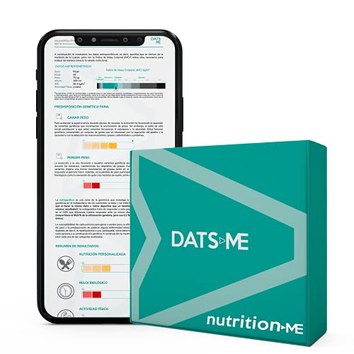 DATS ME – NutritionMe, Personalisierter genetischer Ernährungstest, beinhaltet DNA-Kit