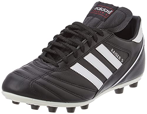 adidas - Kaiser 5, Herren Fußballschuhe,Schwarz (Black/Running White Ftw), 44 2/3 EU