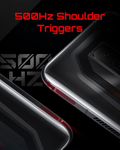 REDMAGIC 7 165Hz Gaming Handy, 5G Android Smartphone, 16GB RAM+256GB ROM, Snapdragon 8 Gen 1, 6.8" AMOLED FHD Bildschirm, 4500mAh Gaming Telefon, 64MP Kamera, 30W Ladegerät, Dual-SIM, NFC Rot&Blau