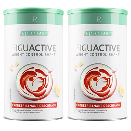 LR LIFETAKT Figuactiv Shake Erdbeer-Banane 2er Pack