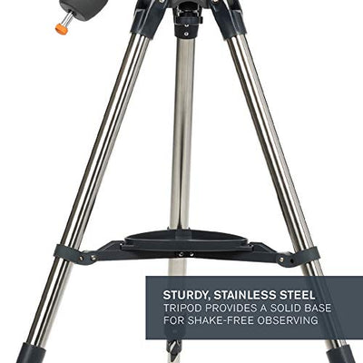 Celestron AstroMaster 114EQ 50x - Teleskope (50,8 cm, 7,71 kg, Aluminium, Stahl)