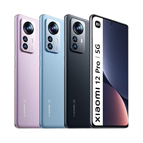 Xiaomi 12 Pro-Smartphone+Kopfhörer,12+256GB Handy ohne Vertrag,6.73"120Hz AMOLED Display,Snapdragon 8 Gen 1, 50MP Dreifach-Kamera,4600mAh,120W Xiaomi HyperCharge,Grau,2 Jahre Garantie+Amazon Exclusive