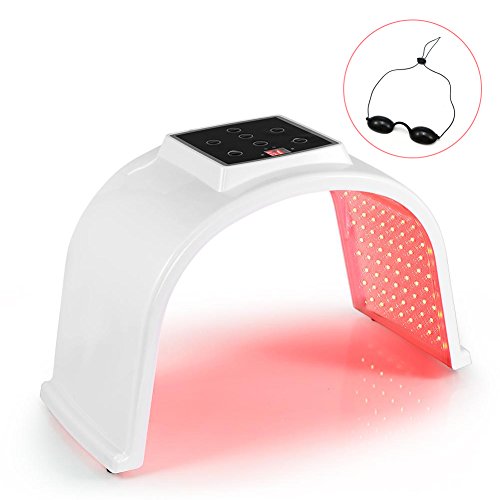 PDT Skincare Machine, 7 Farben Massager Lampe Gesicht Hautverjüngung Salon Beauty Licht Tools FDA-Genehmigt, gutes Geschenk für Mutter, Freundin, Weihnachtsgeschenke (Weiß)