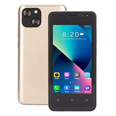 3G-Smartphone, Dual-SIM-Telefon 1 GB RAM 8 GB ROM 100-240 V WiFi FüR Android 11 (EU-Stecker)