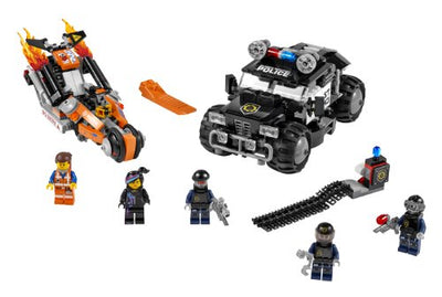 LEGO THE MOVIE PERSECUCION EN LA SUPERMOTO