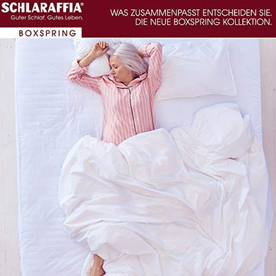 Schlaraffia Aktion Boxspringbett Saga 180x200cm anthrazit TFK-Matratzen H3