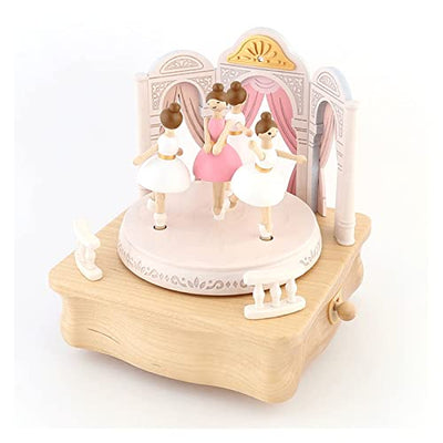 Musikdose Musikbox Music Box Mädchen rotierende Ballettmädchen Schöne und exquisite Kinder Geburtstag Weihnachtsgeschenke Spieluhren