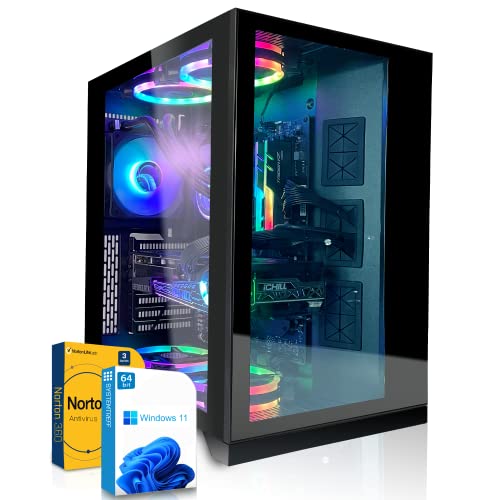 SYSTEMTREFF® Basic Gaming PC Intel Core i5 10400F 6x4.3GHz | Nvidia RTX 3050 8GB DX12 | 256GB M.2 NVMe | 16GB DDR4 RAM | Windows 11 | WLAN Desktop Computer Rechner für Gamer, Zocker & Streamer